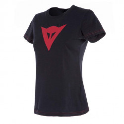 DAINESE SPEED DEMON LADY T-SHIRT-606-BLACK/RED
