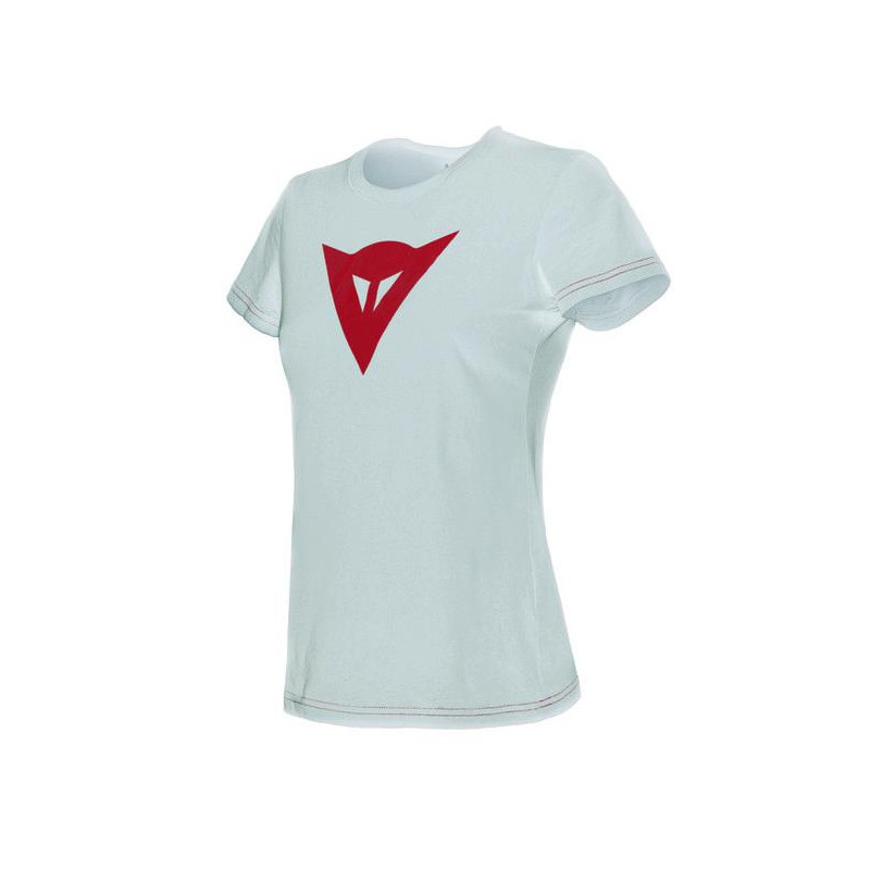 DAINESE SPEED DEMON LADY T-SHIRT-602-WHITE/RED