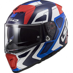 CASCO INTEGRALE LS2 FF390 BREAKER ANDROID BLUE RED