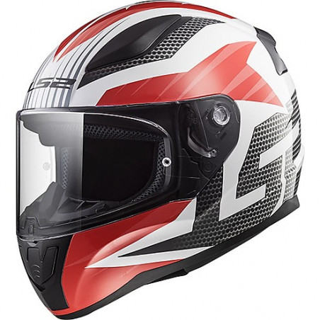 LS2 FF353 RAPID GRID WHITE RED